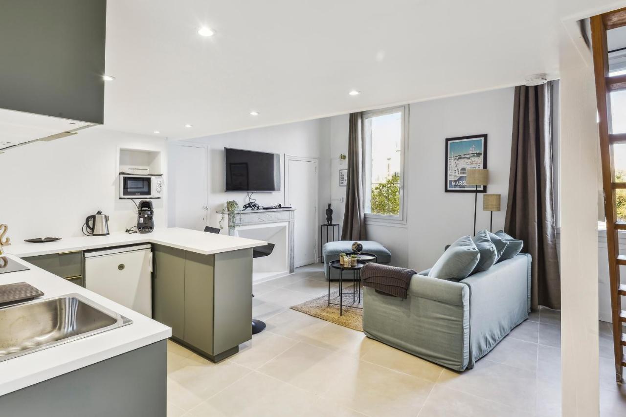 Charmant Logement Au Coeur Du Cours Julien Marseille Ngoại thất bức ảnh